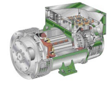横峰发电机内部结构图 横峰发电机内部结构图